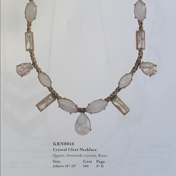 Silpada Crystal Clear necklace - Picture 2 of 3